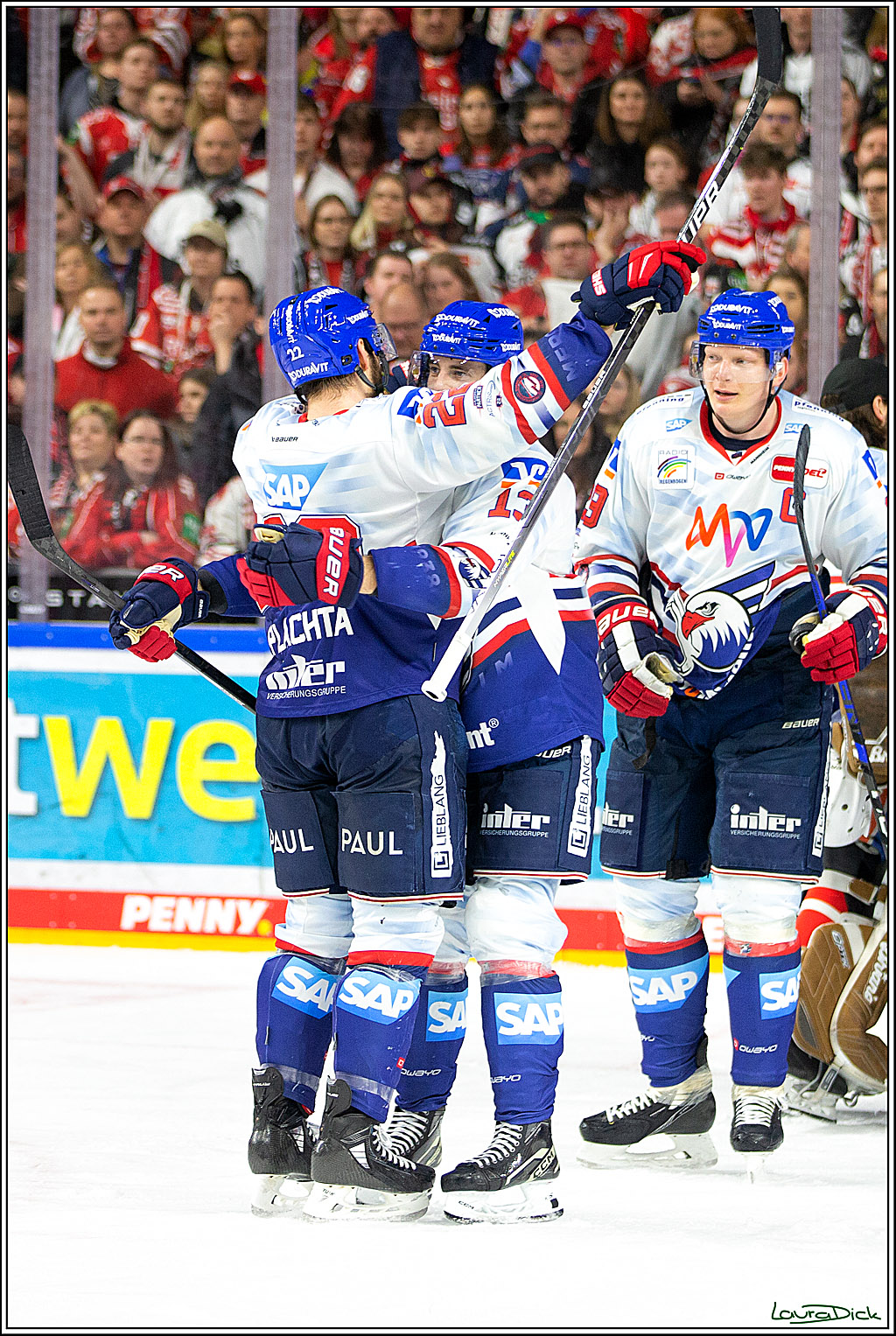 PENNY DEL; Koelner Haie-Adler Mannheim; Koeln, 26.03.2023